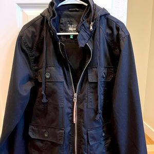 Mens Lost Mischief Black jacket in size Large